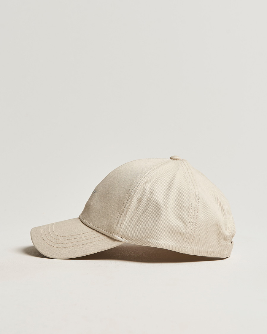 Herr | GANT High Cotton Twill Cap Putty | GANT | High Cotton Twill Cap Putty