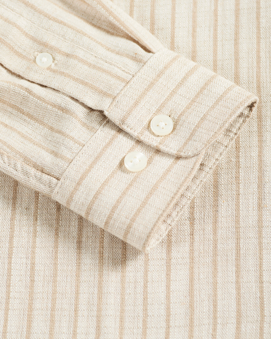 Herr | Skjortor | Samsøe Samsøe | Samsøe & Samsøe Liam Cotton Linen Shirt Pure Cashmere