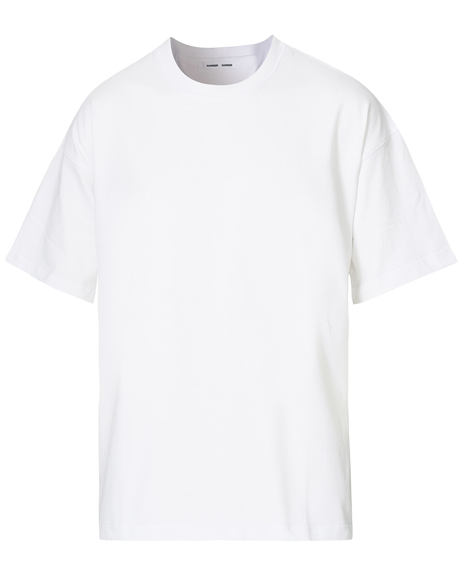 Herr | T-Shirts | Samsøe Samsøe | Samsøe & Samsøe Hjalmer T-shirt White