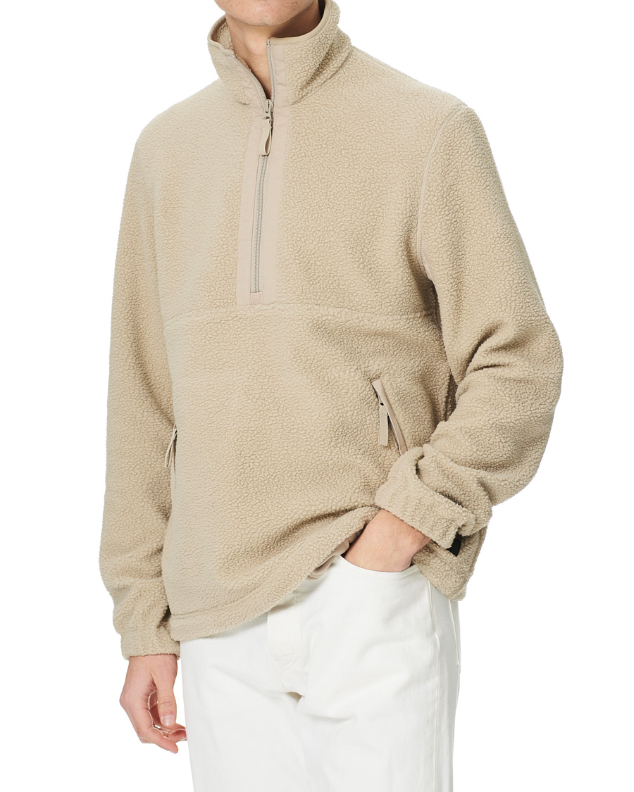 Herr | Jackor | Samsøe Samsøe | Samsøe & Samsøe Rune Recycle Half Zip Pure Cashmere