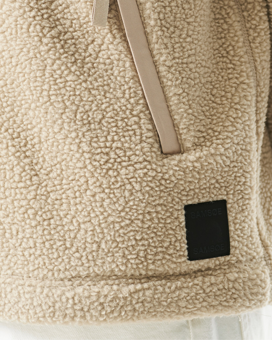 Herr | Jackor | Samsøe Samsøe | Samsøe & Samsøe Rune Recycle Half Zip Pure Cashmere