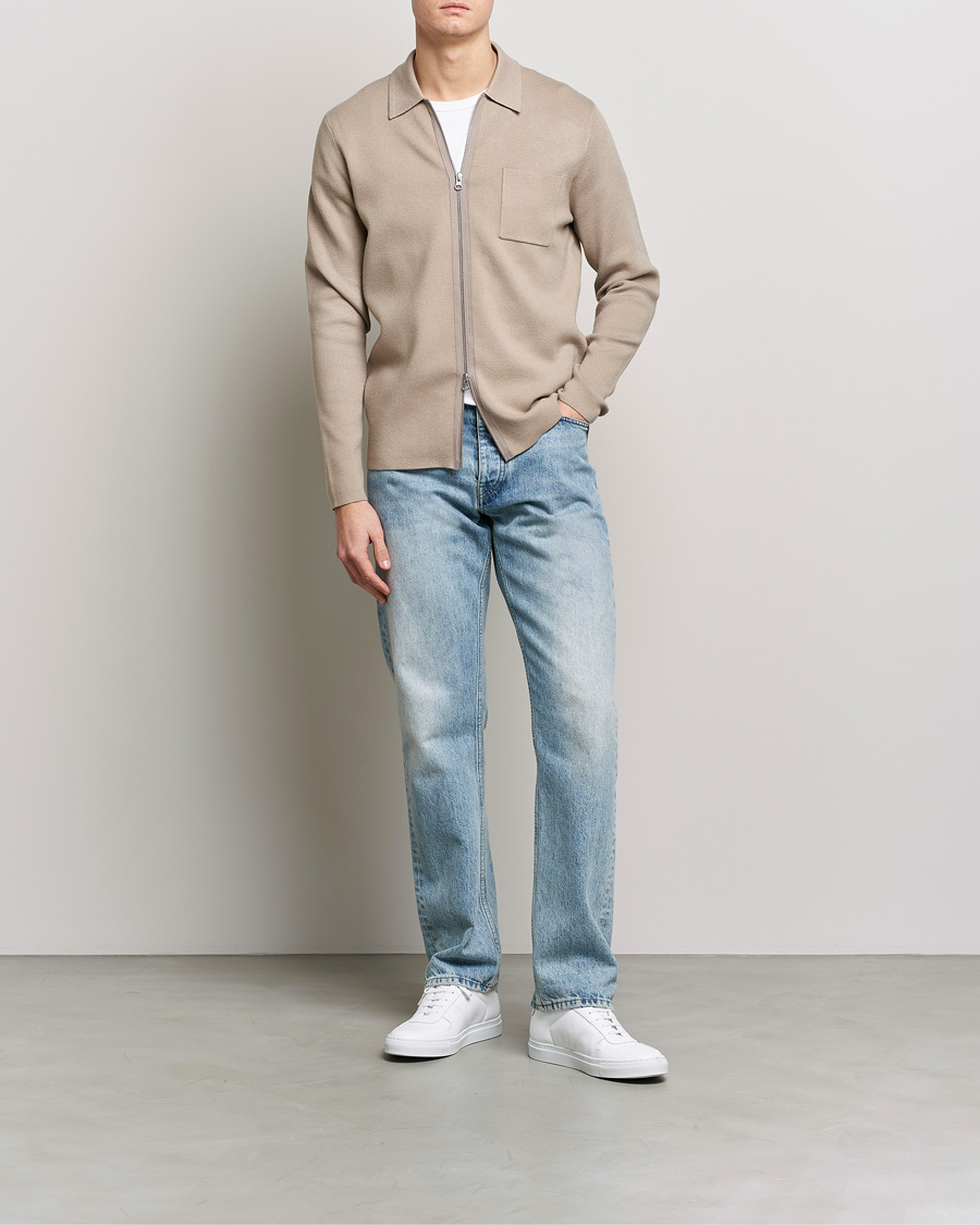 Herr | Tröjor | Samsøe Samsøe | Guna Full Zip Pure Cashmere