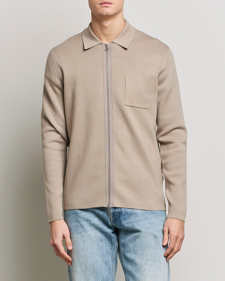 Herr | The Classics of Tomorrow | Samsøe Samsøe | Guna Full Zip Pure Cashmere