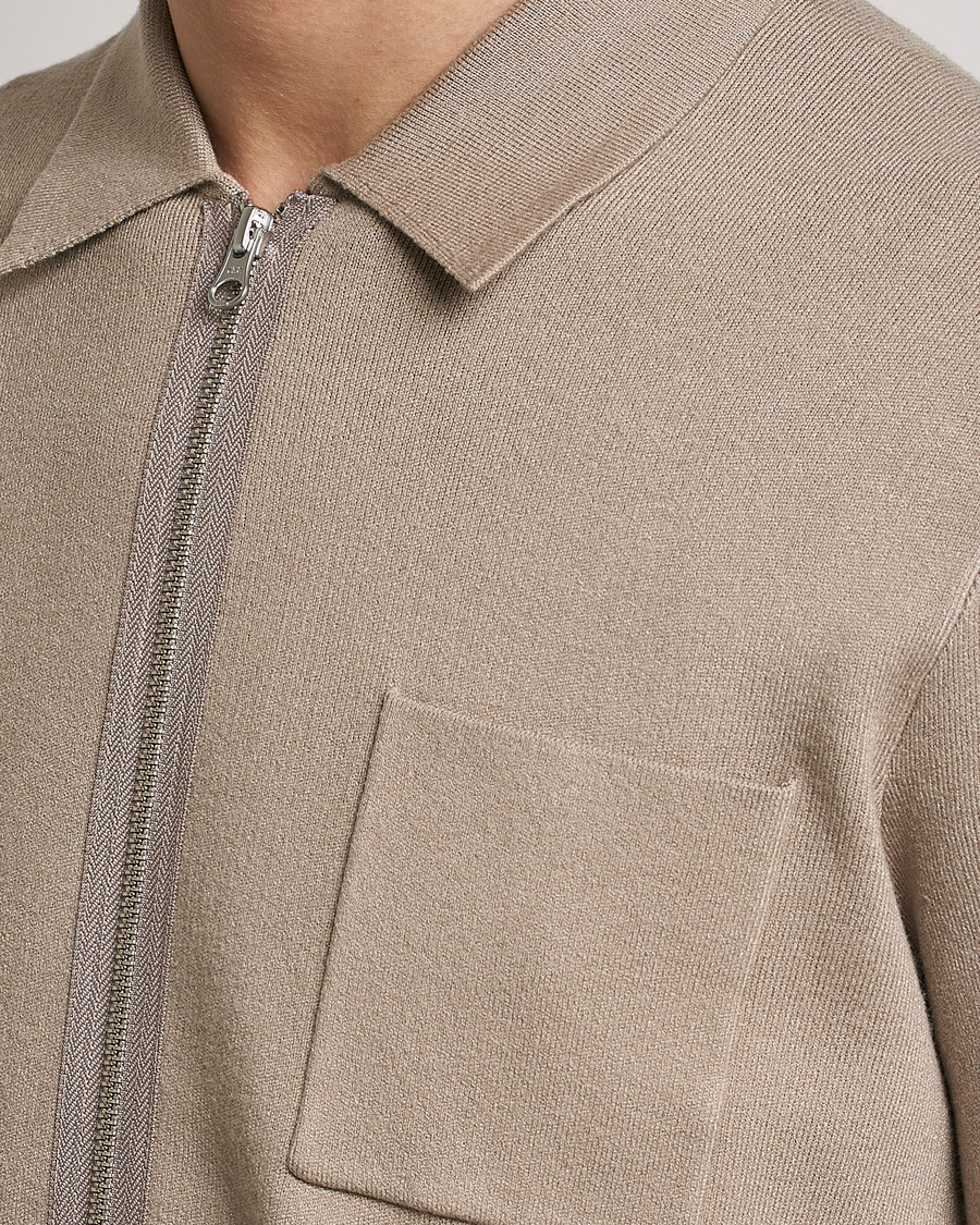 Herr | Tröjor | Samsøe Samsøe | Guna Full Zip Pure Cashmere