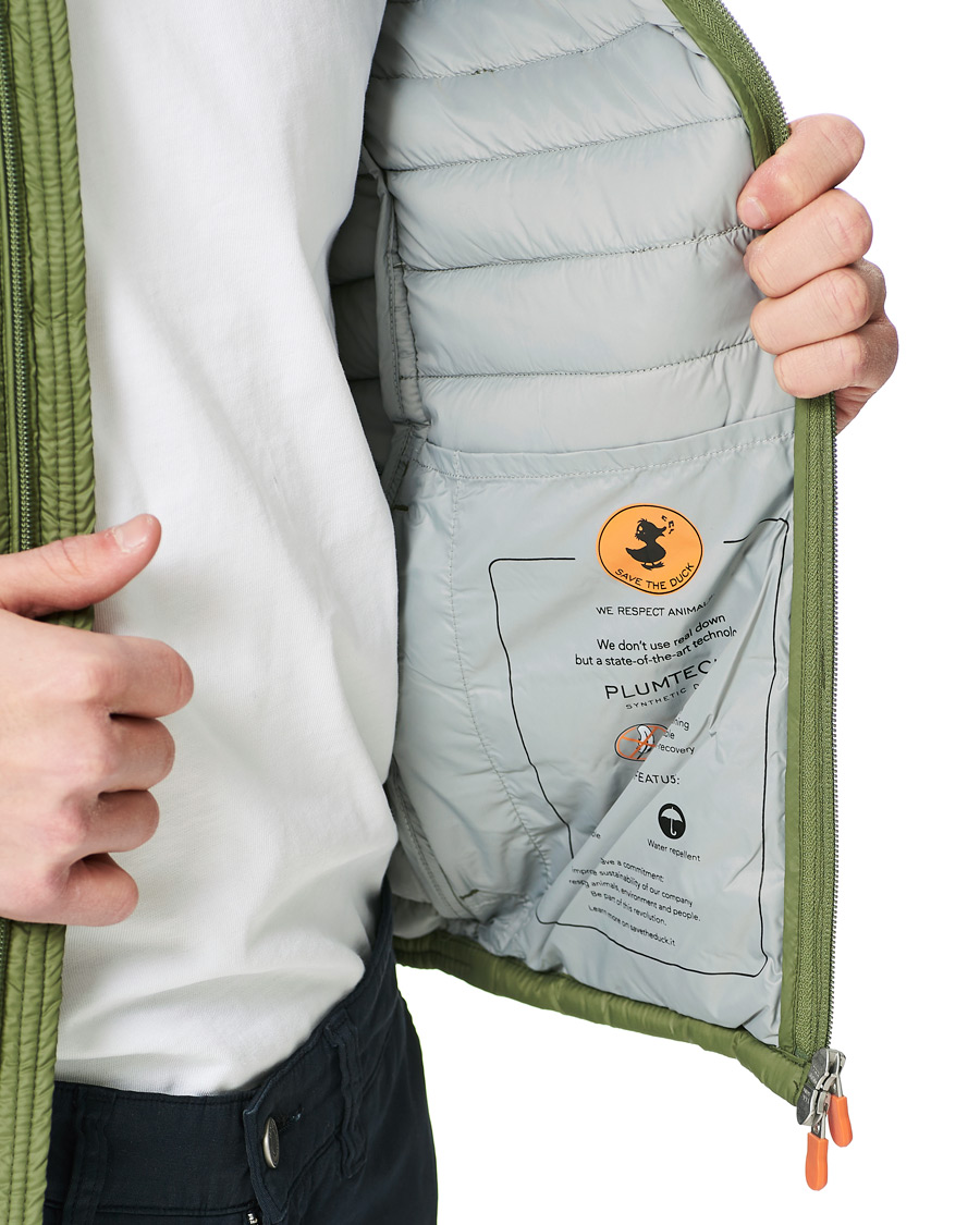 Herr | Jackor | Save The Duck | Alexander Lightweight Padded Jacket Cactus Green
