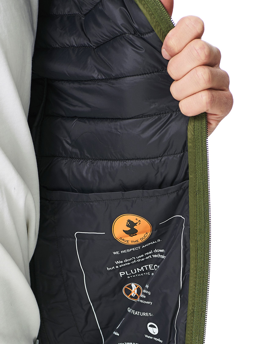 Herr | Jackor | Save The Duck | Alexander Lightweight Padded Jacket Dusty Olive