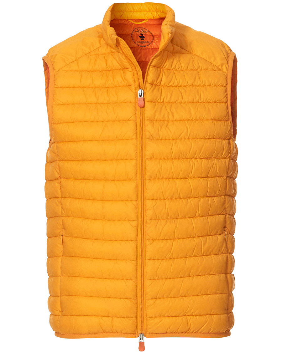 Herr | Jackor | Save The Duck | Adam Lightweight Padded Vest Solar Orange