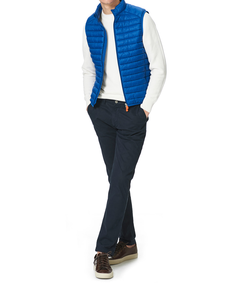 Herr | Jackor | Save The Duck | Adam Lightweight Padded Vest Snorkel Blue