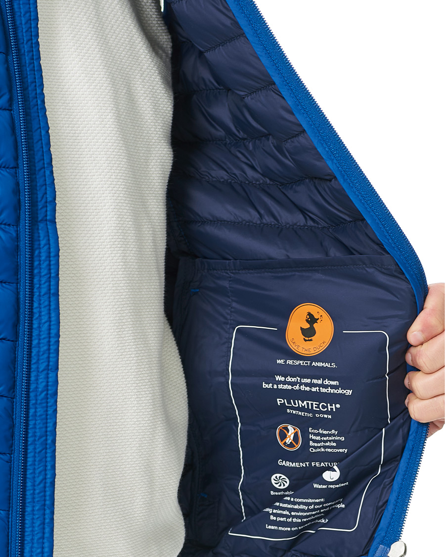 Herr | Jackor | Save The Duck | Adam Lightweight Padded Vest Snorkel Blue