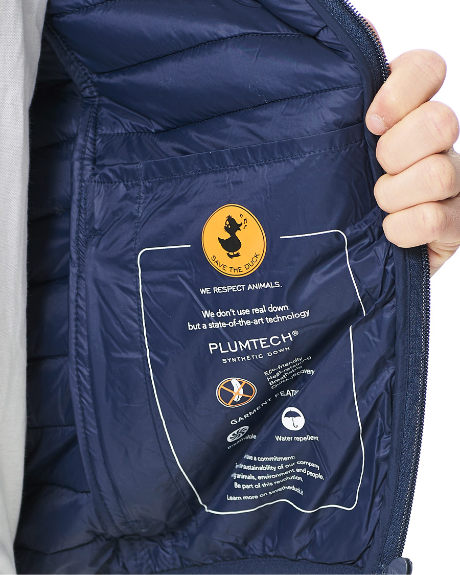 Herr | Jackor | Save The Duck | Lewis Lightweight Matt Padded Jacket Navy Blue