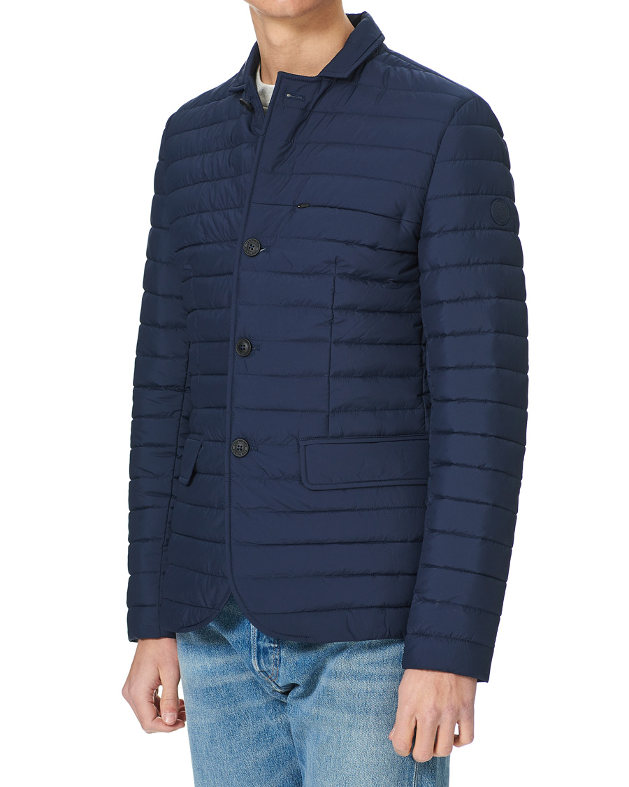 Herr | Jackor | Save The Duck | Kepler Lightweight Matt Padded Blazer Navy Blue