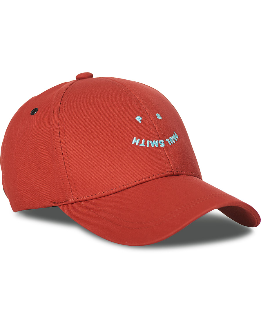 Herr | PS Paul Smith Happy Cap Red | PS Paul Smith | Happy Cap Red