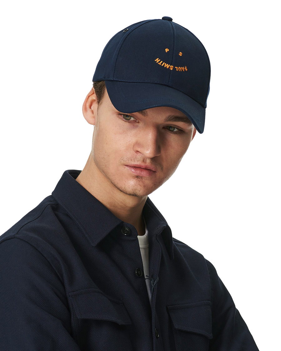 Herr | PS Paul Smith Happy Cap Navy | PS Paul Smith | Happy Cap Navy
