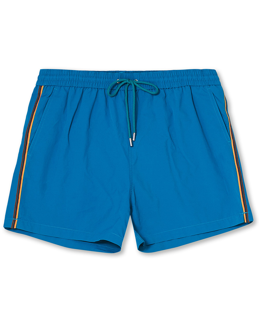 Herr | Badbyxor | PS Paul Smith | Plain Stripe Shorts Green
