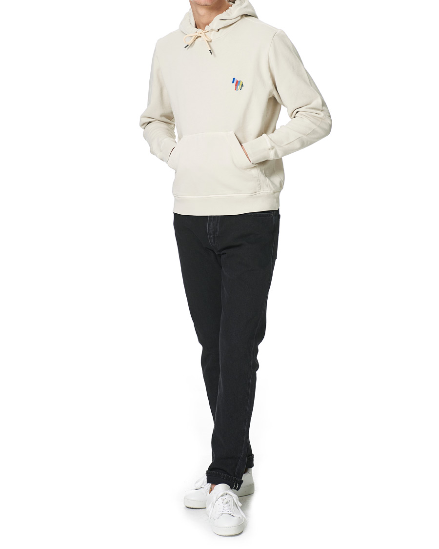 Herr | Tröjor | PS Paul Smith | Embroidered Zebra Hoodie Off White