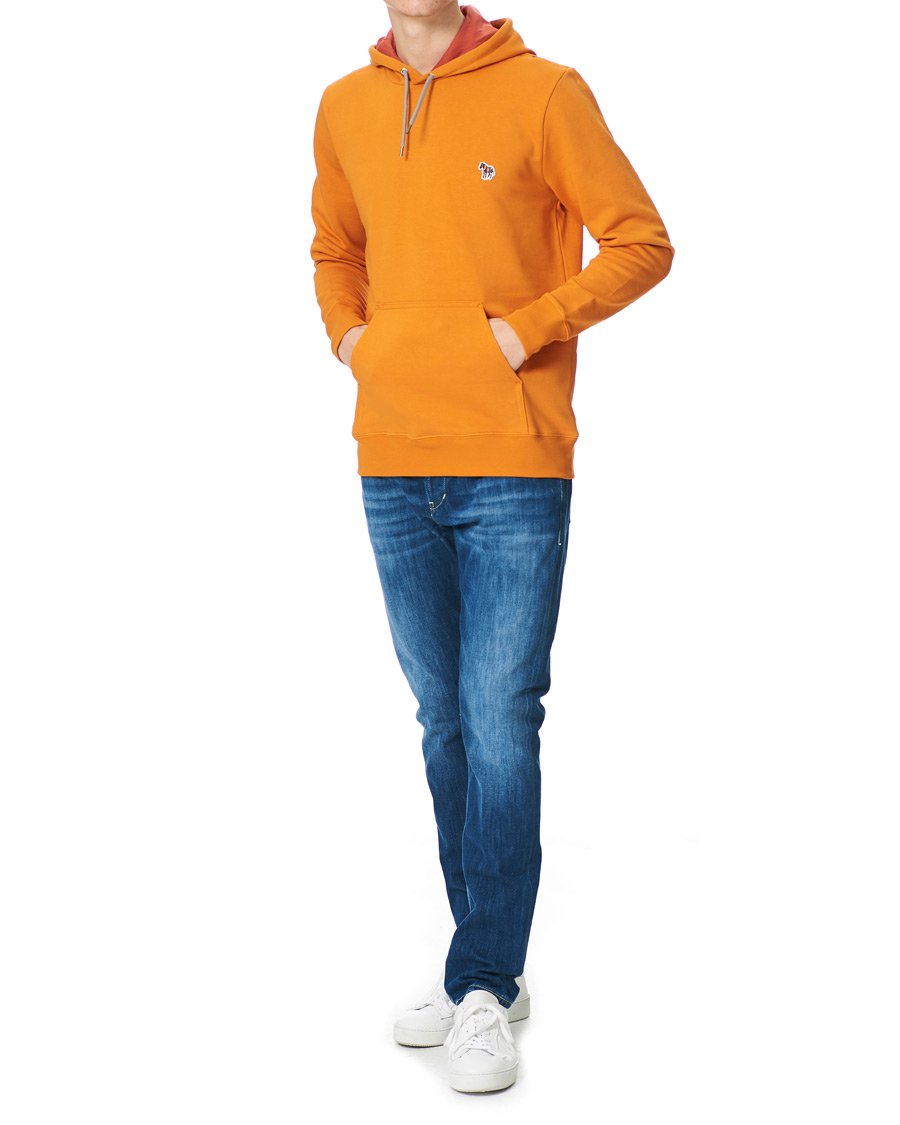 Herr | Tröjor | PS Paul Smith | Organic Cotton Hoodie Orange