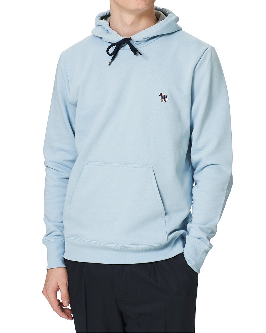 Herr | Tröjor | PS Paul Smith | Organic Cotton Hoodie Light Blue