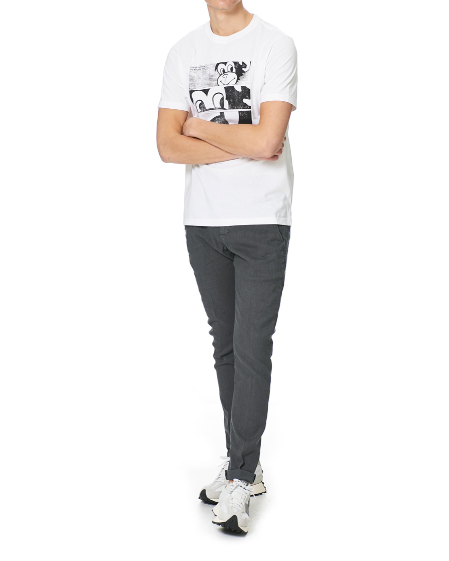 Herr | T-Shirts | PS Paul Smith | Monkey Regular Fit T-Shirt White
