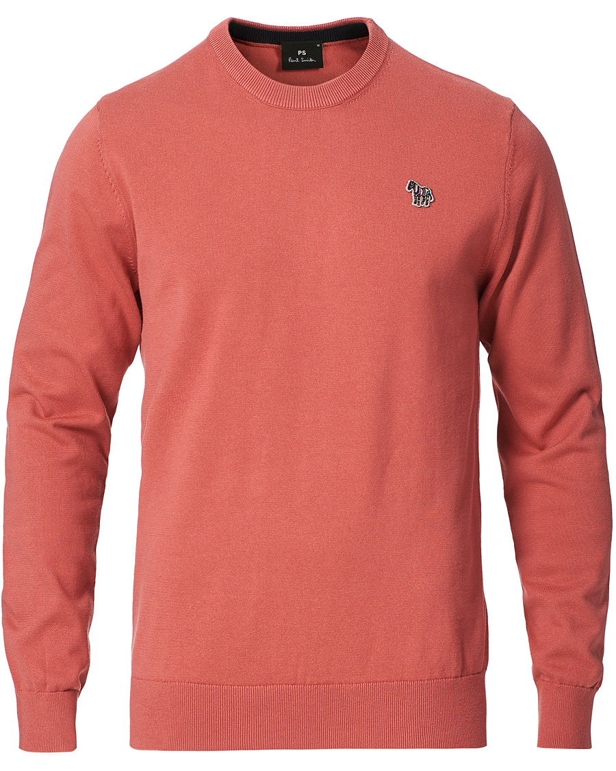 Herr | Tröjor | PS Paul Smith | Zebra Crew Neck Pullover Red