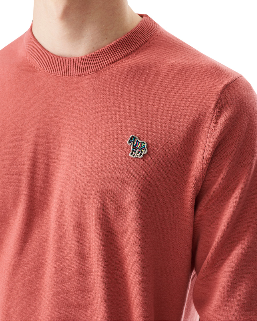 Herr | Tröjor | PS Paul Smith | Zebra Crew Neck Pullover Red