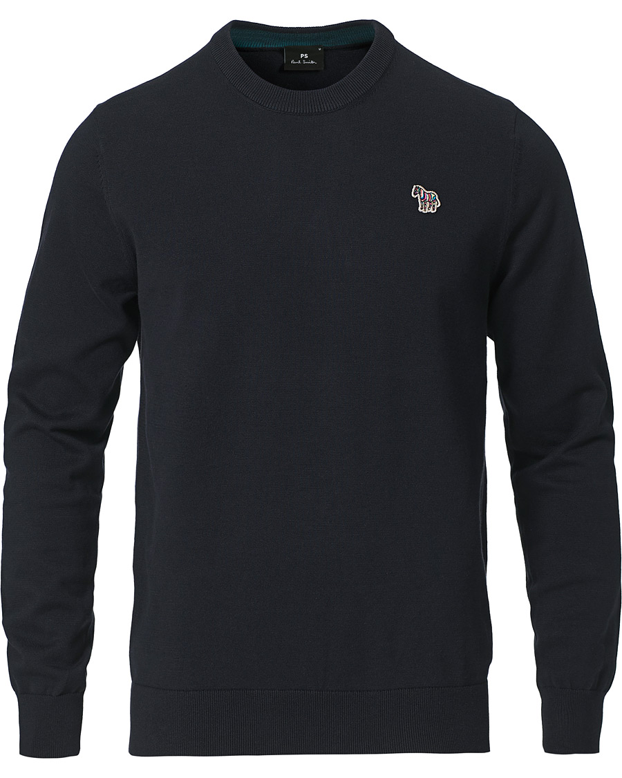 Herr | Tröjor | PS Paul Smith | Zebra Crew Neck Pullover Black