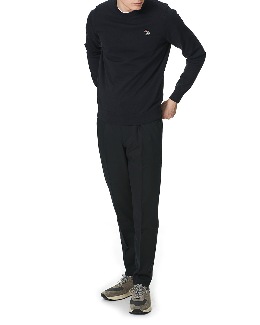 Herr | Tröjor | PS Paul Smith | Zebra Crew Neck Pullover Black