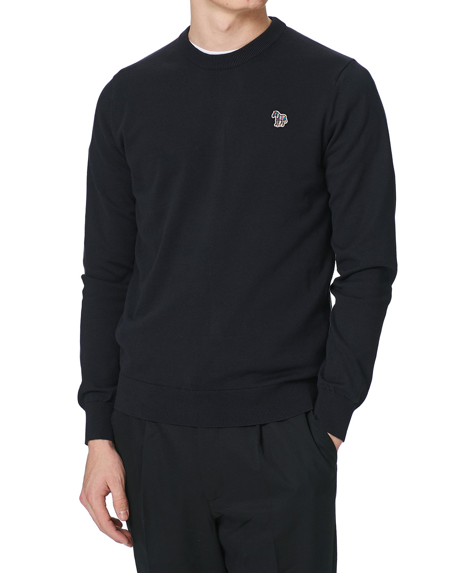 Herr | Tröjor | PS Paul Smith | Zebra Crew Neck Pullover Black