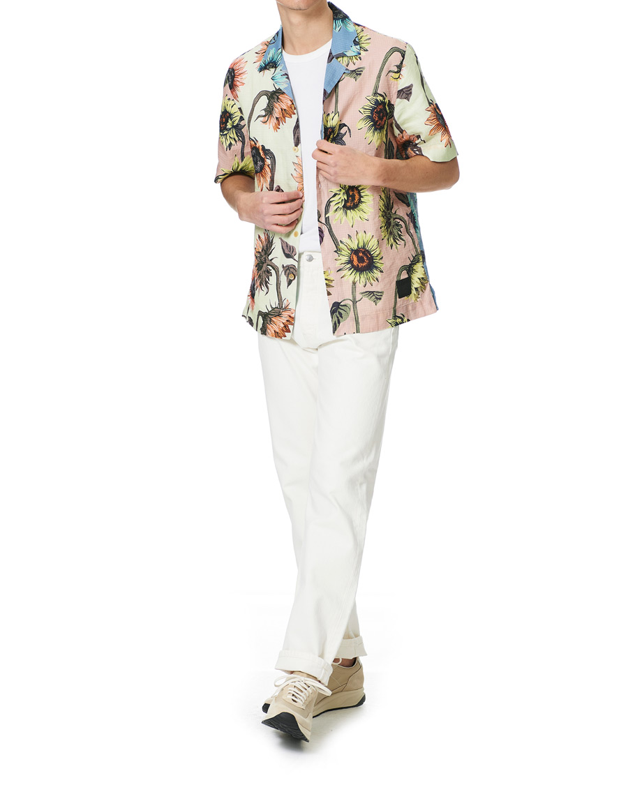 Herr | Skjortor | Paul Smith | Sunflower Short Sleeve Shirt Flower