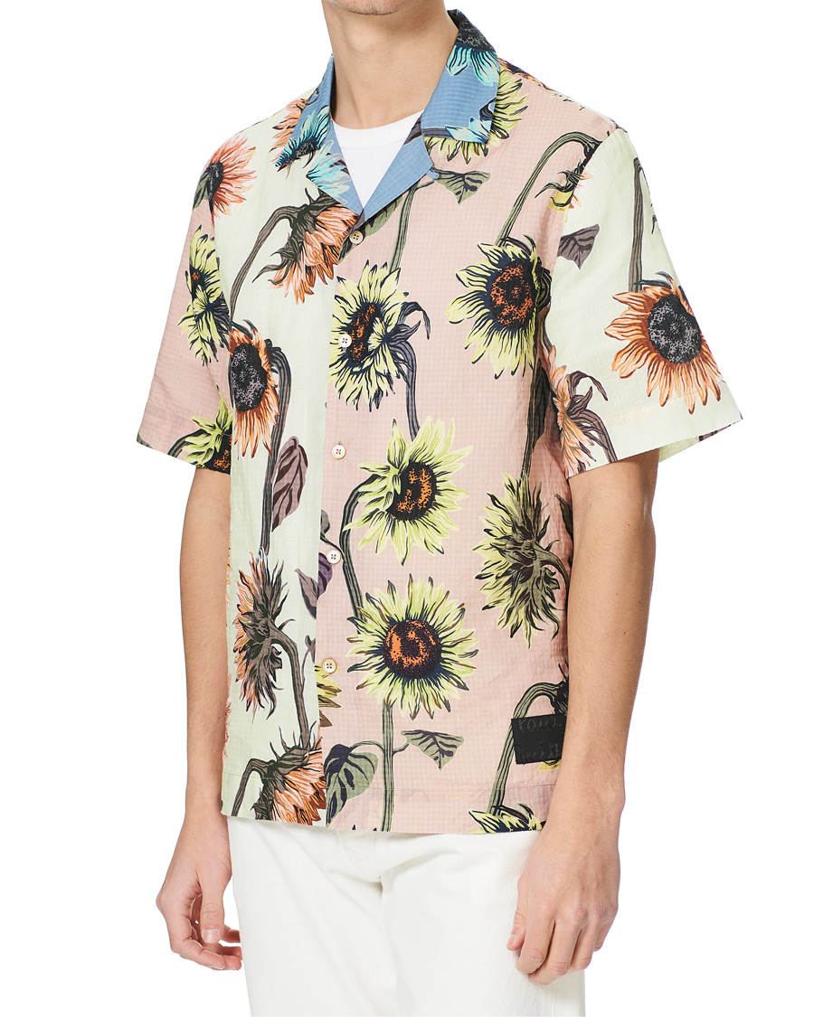 Herr | Skjortor | Paul Smith | Sunflower Short Sleeve Shirt Flower