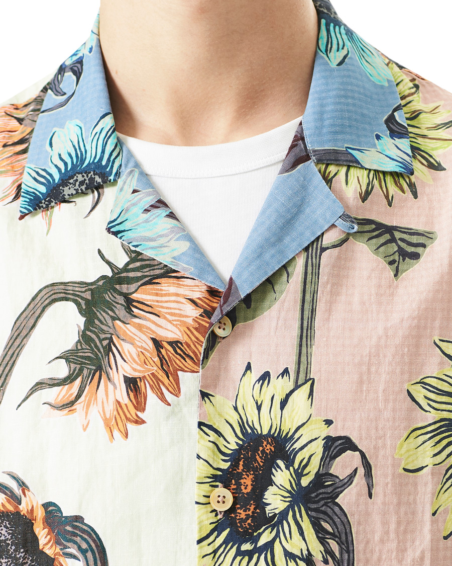 Herr | Skjortor | Paul Smith | Sunflower Short Sleeve Shirt Flower