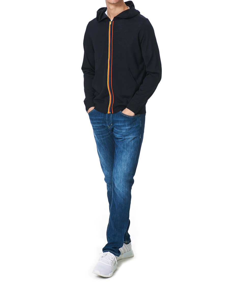 Herr | Tröjor | Paul Smith | Zip Hoodie Navy