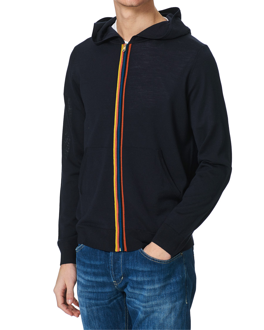 Herr | Tröjor | Paul Smith | Zip Hoodie Navy