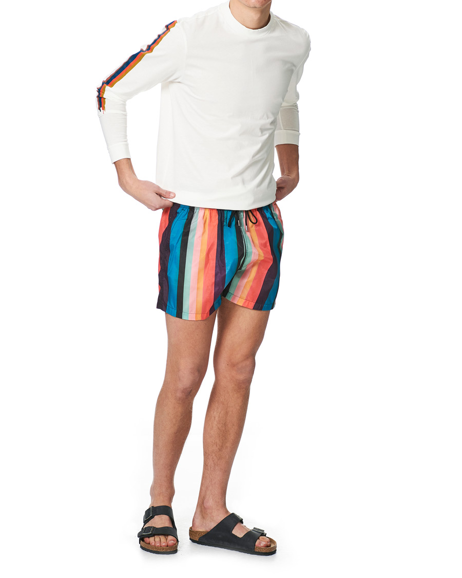 Herr | T-Shirts | Paul Smith | Artist Striped T-Shirt White