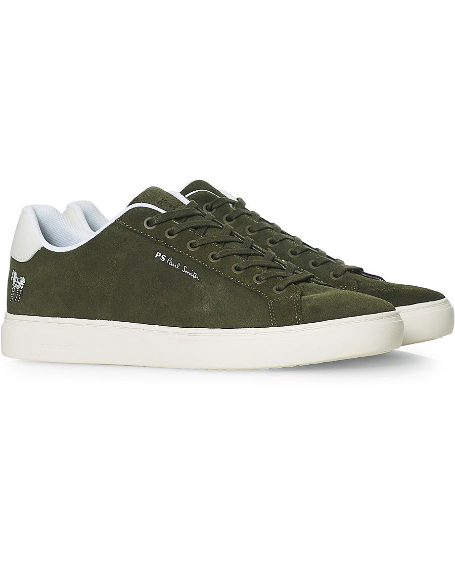 Herr | PS Paul Smith Rex Zebra Sneakers Green | PS Paul Smith | Rex Zebra Sneakers Green
