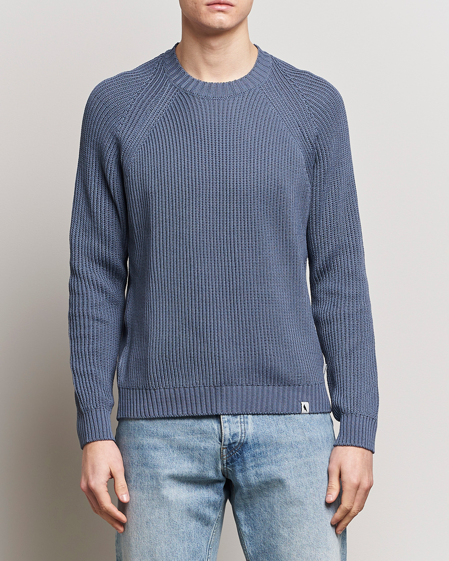 Herr | Best of British | Peregrine | Harry Organic Cotton Sweater Smoke