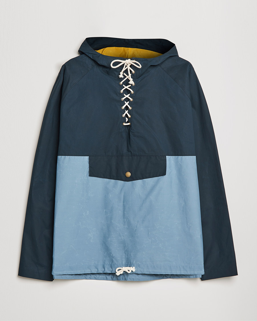 Herr | Jackor | Peregrine | Alpine Waxed Cotton Cagoule Jacket Seafoam