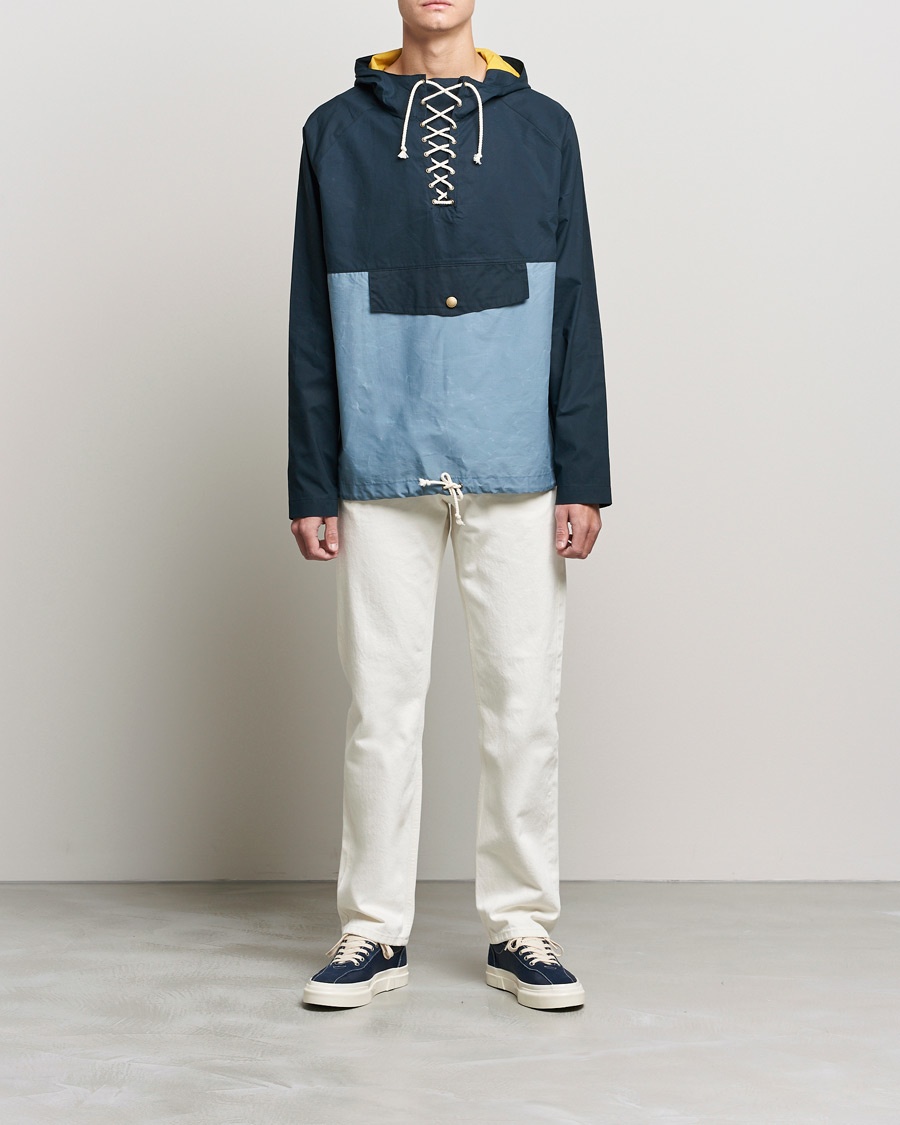 Herr | Jackor | Peregrine | Alpine Waxed Cotton Cagoule Jacket Seafoam