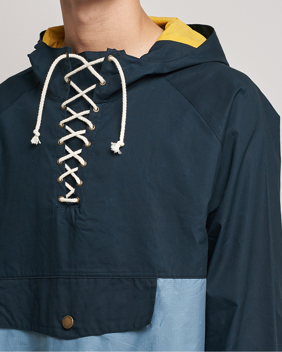 Herr | Jackor | Peregrine | Alpine Waxed Cotton Cagoule Jacket Seafoam