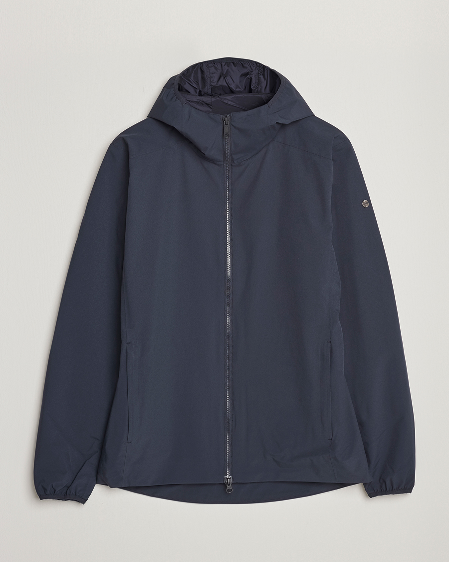Herr | Jackor | Scandinavian Edition | Hood Waterproof Jacket Midnight Blue