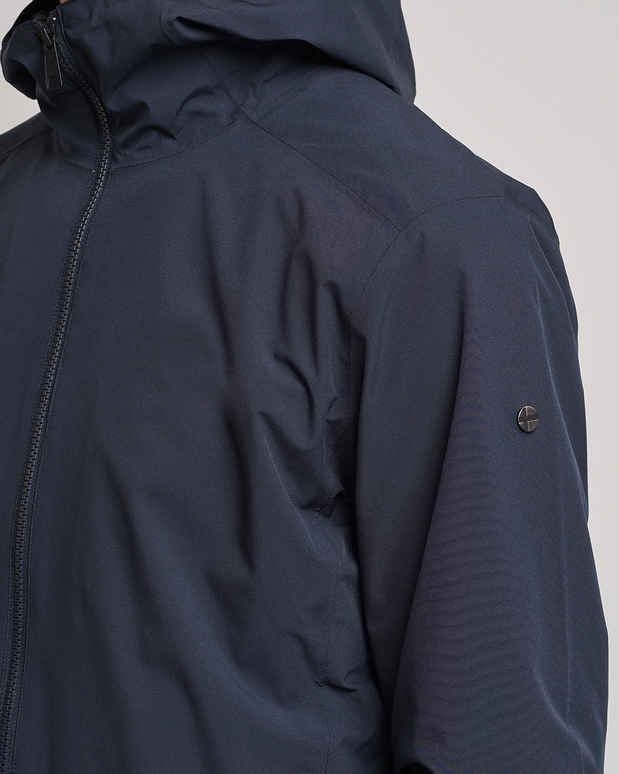 Herr | Jackor | Scandinavian Edition | Hood Waterproof Jacket Midnight Blue