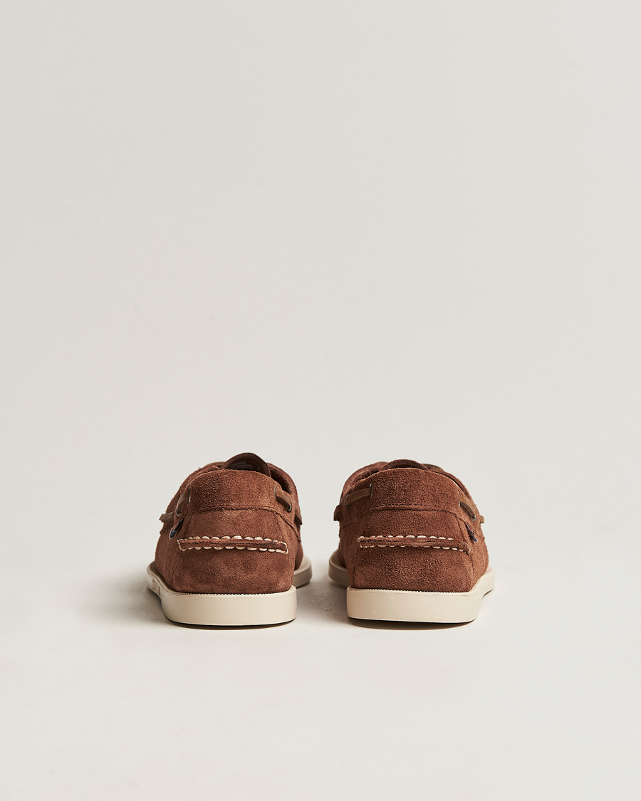 Herr | Seglarskor | Sebago | Docksides Suede Boat Shoe Dark Brown