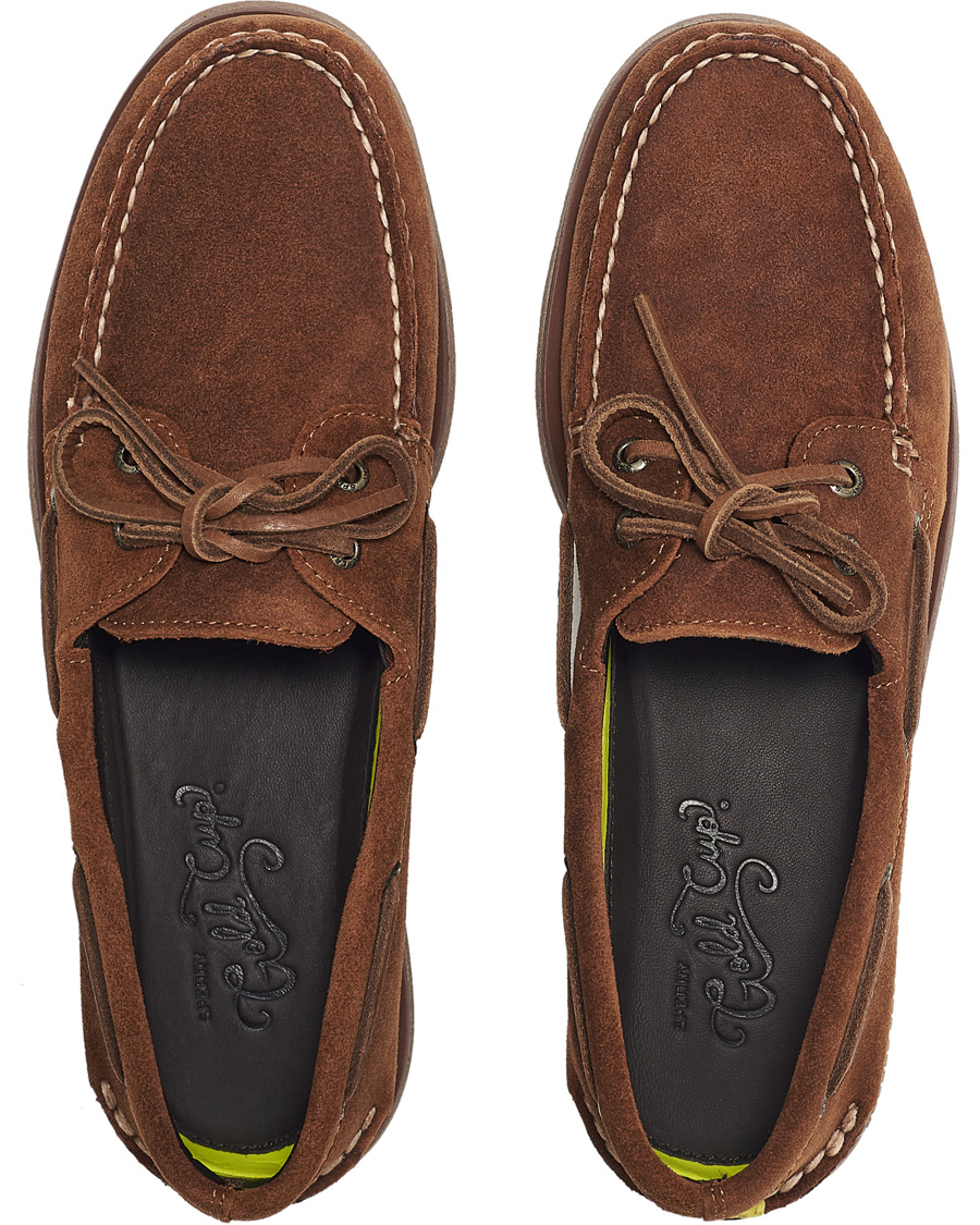 Herr | Sperry Gold Cup Authentic Suede Original Boat Shoe Brown | Sperry | Gold Cup Authentic Suede Original Boat Shoe Brown