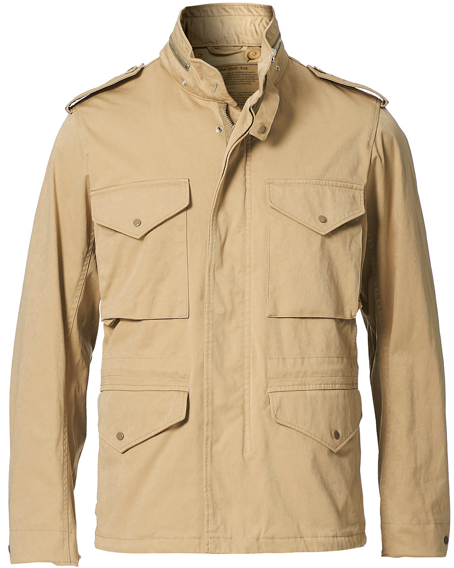 Herr | Jackor | Ten c | 9 oz Short Field Jacket Beige
