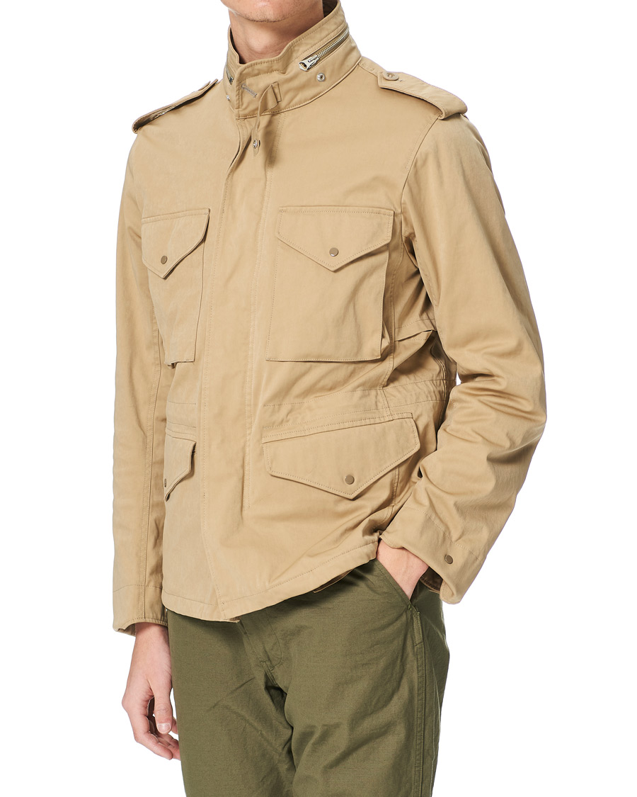 Herr | Jackor | Ten c | 9 oz Short Field Jacket Beige