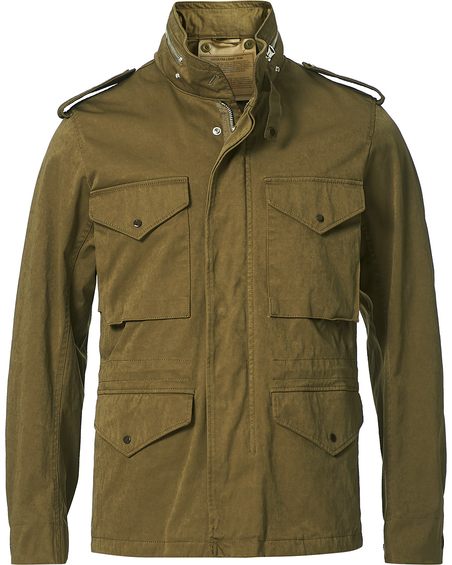 Herr | Jackor | Ten c | 9 oz Short Field Jacket Olive