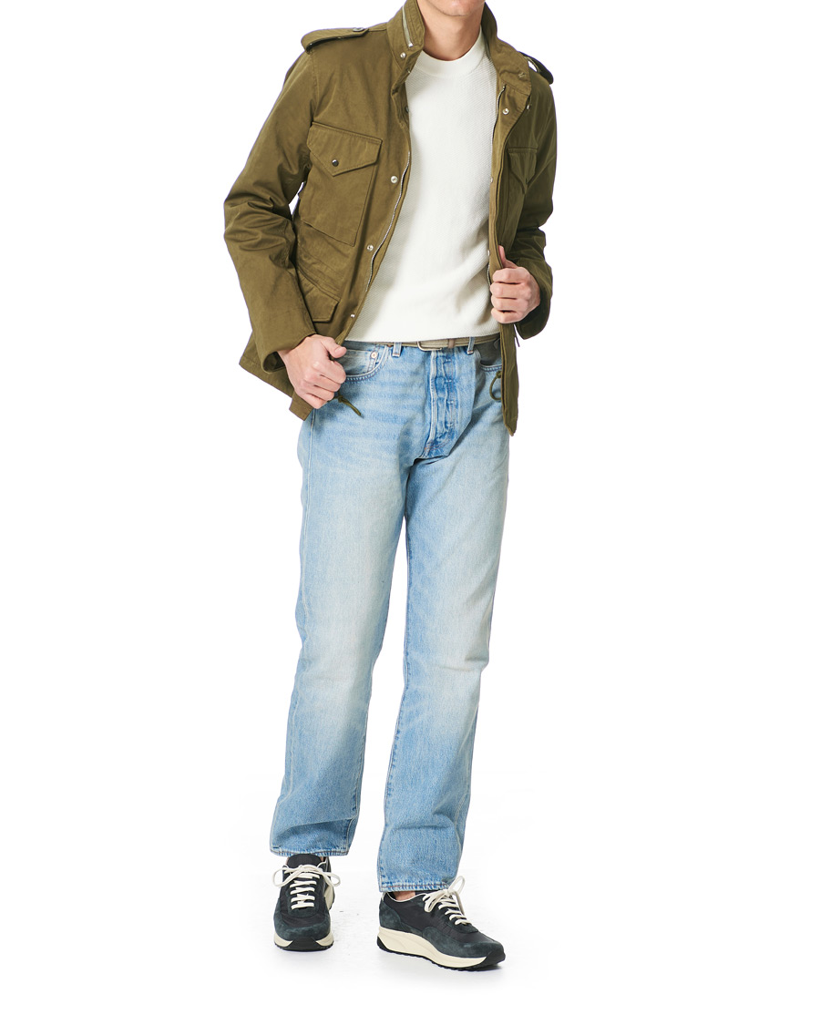 Herr | Jackor | Ten c | 9 oz Short Field Jacket Olive