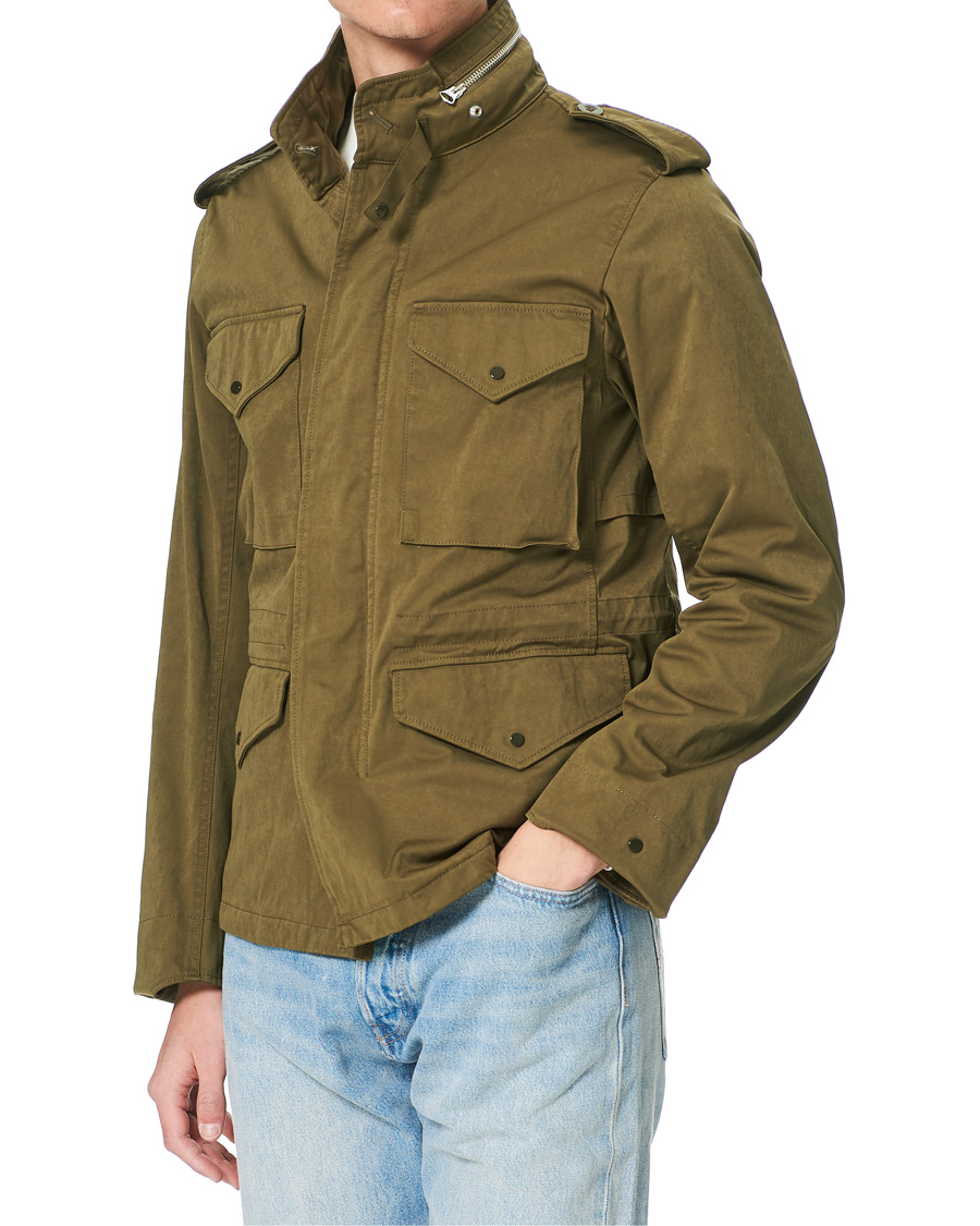 Herr | Jackor | Ten c | 9 oz Short Field Jacket Olive