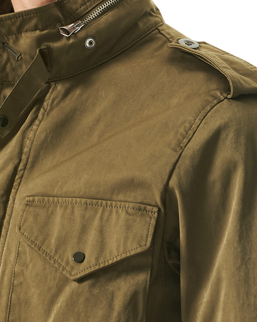 Herr | Jackor | Ten c | 9 oz Short Field Jacket Olive