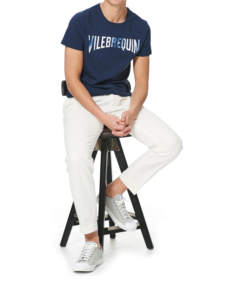 Herr | T-Shirts | Vilebrequin | Thom T-shirt Bleu Marine