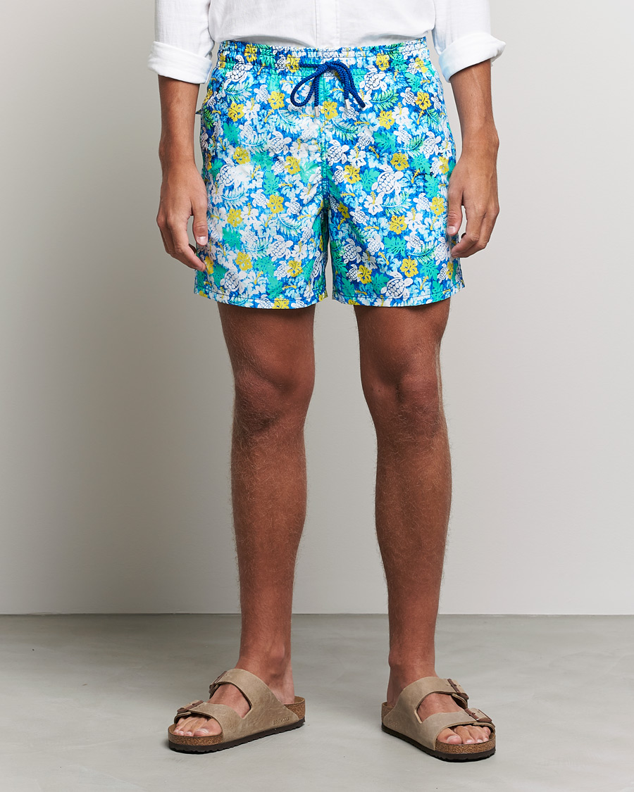 Herr | Badbyxor | Vilebrequin | Moorea Swim Shorts Blue Lazuli